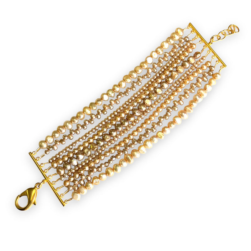Multi Pearl Bracelet, 3 pearl options