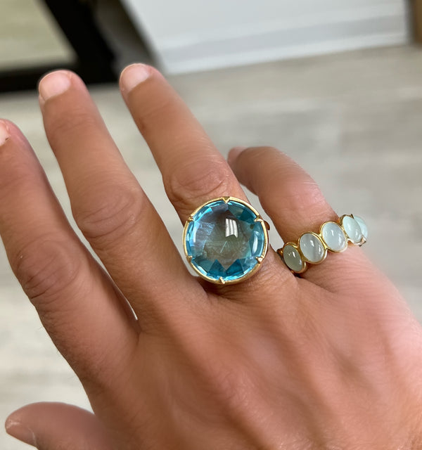 DMD Fine- Chalcedony Band Ring