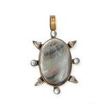 Gray Star Necklace, 36”