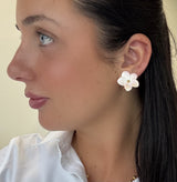 Conch Floral Earring