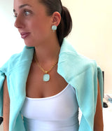 Guardian Angel Intaglio Earrings, 4 colors