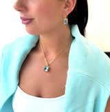 Mini Charm Necklaces, 5 gemstone options