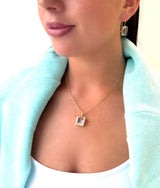 Mini Charm Necklaces, 5 gemstones