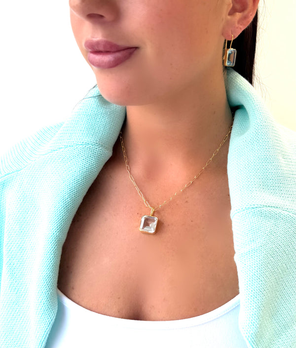 Mini Charm Necklaces, 5 gemstones