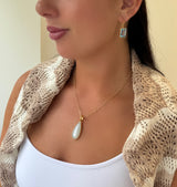 Petite Moonstone Necklace