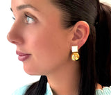 Pearl Ball Earring