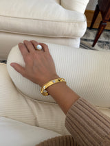 Pearl Bangle Bracelet