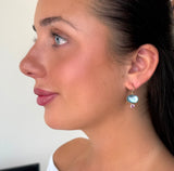 Steel Magnolia Sapphire Ear