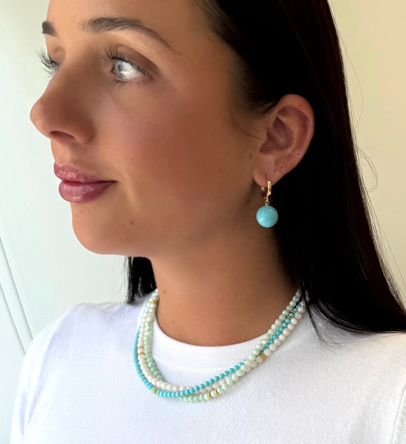 Triple Tone Necklace