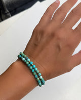 Turquoise Double Wrap Bracelet