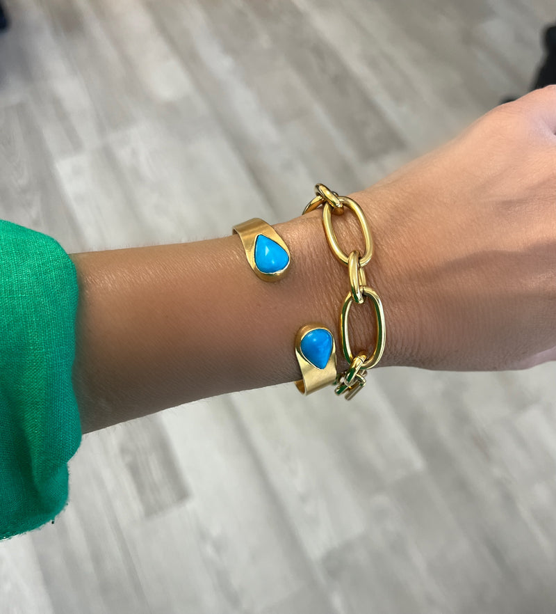 Turquoise Open Cuff