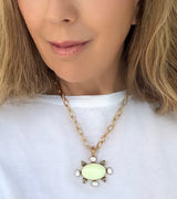 Lemon Chrysoprase and Pearl Enhancer