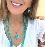 Bowing Horse intaglio Necklace
