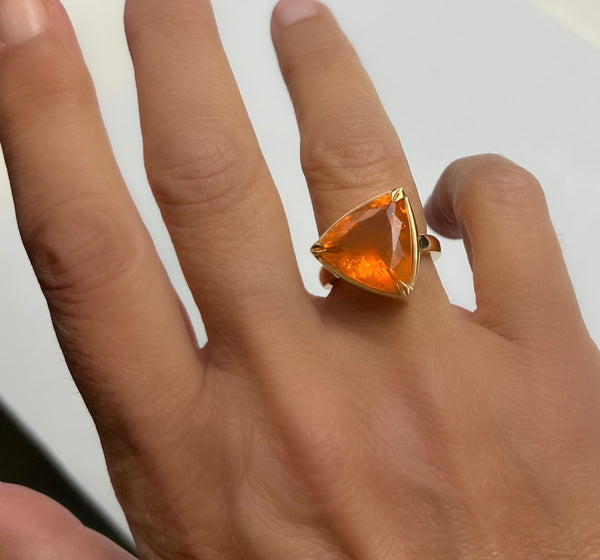 DMD Fine - Mexican Fire Opal Ring