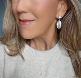 Striped Agate Earrings
