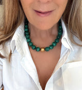 Jumbo Malachite Necklace