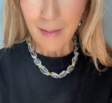 Natural Tumbled Quartz Necklace