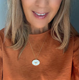 Longhorn Charm Necklace