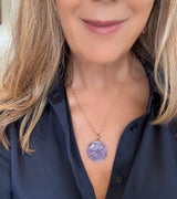 Wild Horses Necklace, 2 gemstones