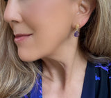 Amethyst Teardrop Earring