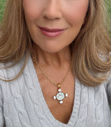 Cupid Dolphin Intaglio Enhancer in Harbor Grey