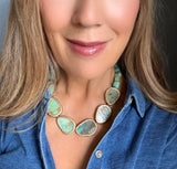 Turquoise Cooper Collar