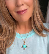Bowing Horse intaglio Necklace