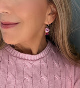 Pink Sapphire Midi Earring
