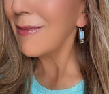 Aquamarine Blue Topaz Earring