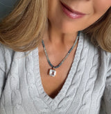 Aquamarine Necklace, 2 options