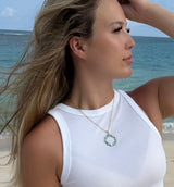 Eternity Opal Necklace
