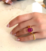 DMD FINE - Shield Band Ring