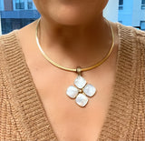 Quatre Floral Necklace