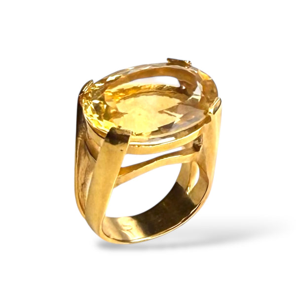 Faceted Maxi Cocktail Rings, 2 gemstone options