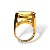 Faceted Maxi Cocktail Rings, 2 gemstone options