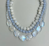 Rainbow Moonstone Necklace