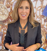 Spinel Ruby Fringe Necklace