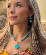 Turquoise Toggle Necklace