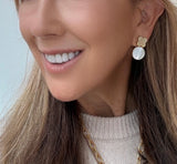 Clover Pearl Earring