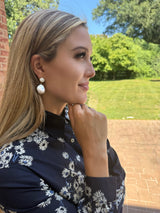 Baroque Pearl Drop Earring
