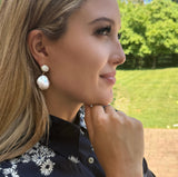 Baroque Pearl Drop Earring