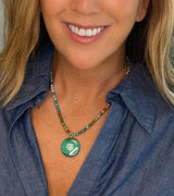 Malachite and Turquoise Gemmy Necklace