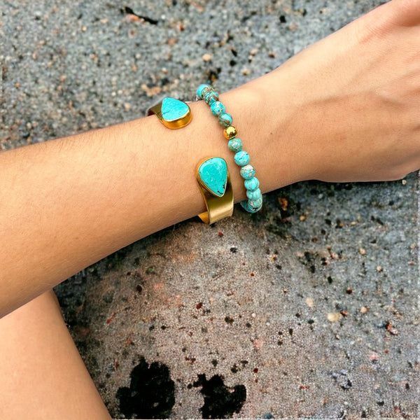 Turquoise Open Cuff