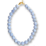 Blue Lace Agate Necklace