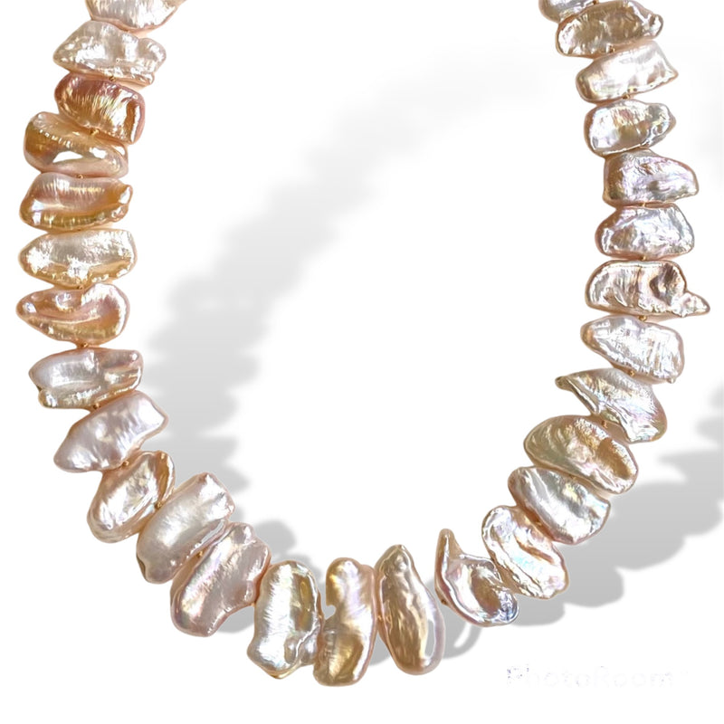 Blush Keshi Pearl Necklace