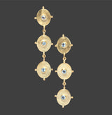 Triple Coin Earring