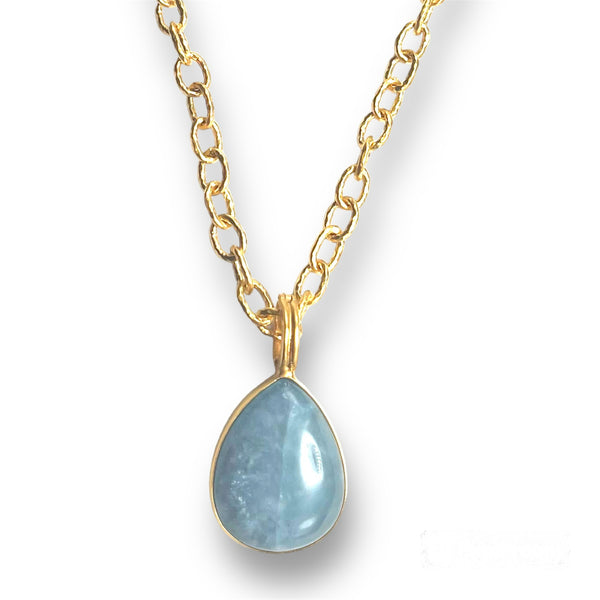 Aquamarine Teardrop Enhancer