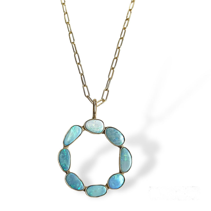 Eternity Opal Necklace