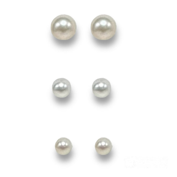 Pearl Stud Earrings