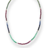 Mixed Precious Gemstone Necklace